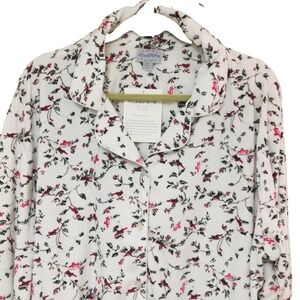 NWT Lanz Of Salsbury Womens Pajamas 2X Cardinals Birds Flannel PJ Sleepwear Cozy